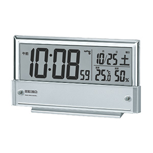 シースルー置き時計