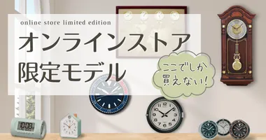オンラインストア限定モデル特集！